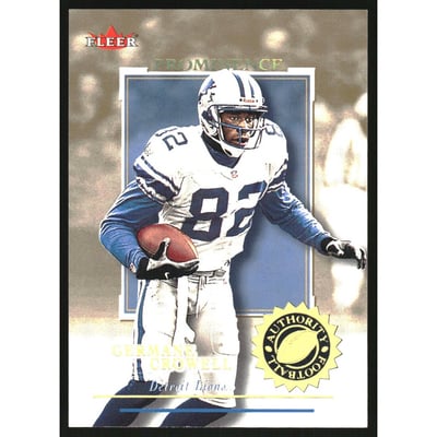 2001 Fleer Authority Prominence 125 #6 Germane Crowell