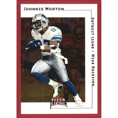 2001 Fleer Premium Star Ruby #149 Johnnie Morton
