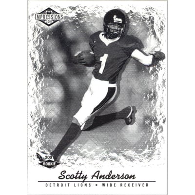 2001 Pacific Impressions Shadow #170 Scotty Anderson