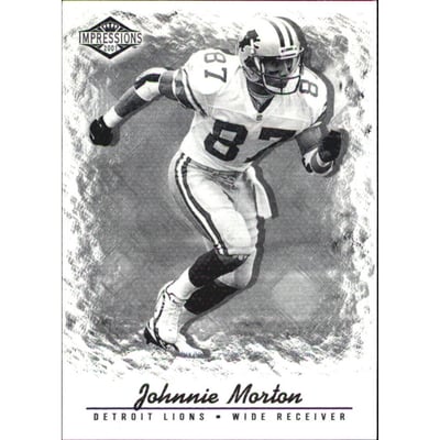 2001 Pacific Impressions Shadow #47 Johnnie Morton