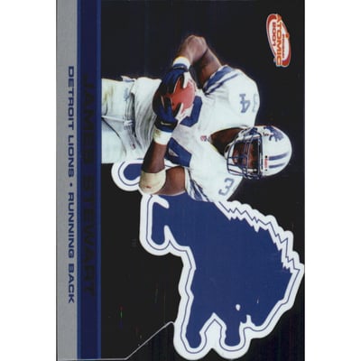 2001 Pacific Prism Atomic Blue #52 James Stewart