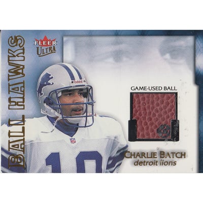 2001 Ultra Ball Hawks #4 Charlie Batch