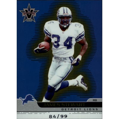 2001 Vanguard Gold #32 James Stewart