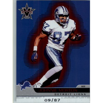 2001 Vanguard Red #31 Johnnie Morton/87