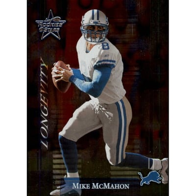 2002 Leaf Rookies and Stars Longevity #31 Mike McMahon