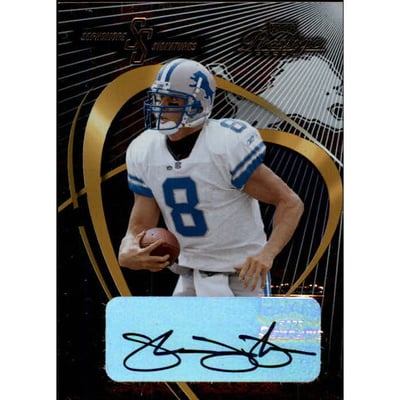 2002 Playoff Prestige Sophomore Signatures #SS1 Mike McMahon SP