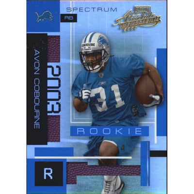 2003 Absolute Memorabilia Spectrum #104 Avon Cobourne