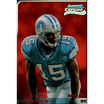 2003 Bowman Chrome Red Refractors #118 Travis Anglin