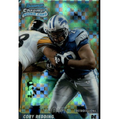 2003 Bowman Chrome Xfractors #125 Cory Redding