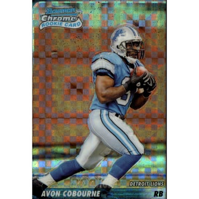 2003 Bowman Chrome Xfractors #169 Avon Cobourne