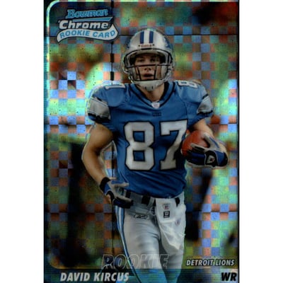 2003 Bowman Chrome Xfractors #179 David Kircus