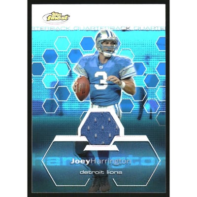 2003 Finest Refractors #103 Joey Harrington JSY