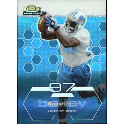 2003 Finest Refractors #90 Boss Bailey