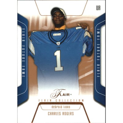 2003 Flair Collection #111 Charles Rogers