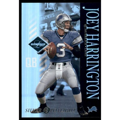 2003 Leaf Limited Silver Spotlight #33 Joey Harrington