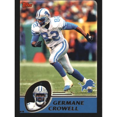 2003 Topps Black #128 Germane Crowell