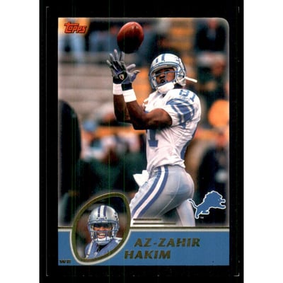 2003 Topps Black #254 Az-Zahir Hakim
