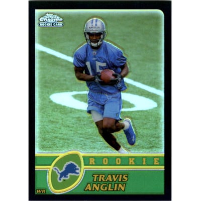 2003 Topps Chrome Black Refractors #202 Travis Anglin