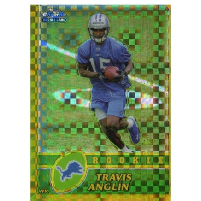2003 Topps Chrome Gold Xfractors #202 Travis Anglin