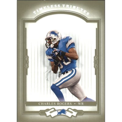 2004 Donruss Classics Timeless Tributes Green #29 Charles Rogers