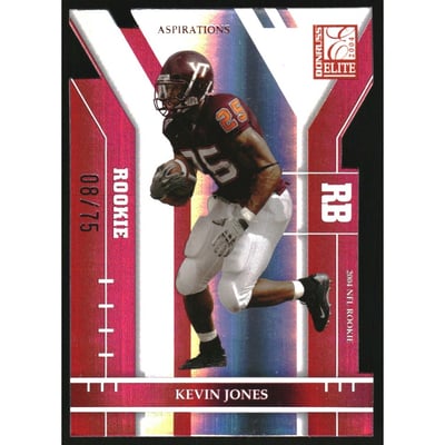 2004 Donruss Elite Aspirations #162 Kevin Jones/75
