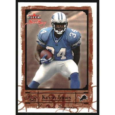 2004 Fleer Sweet Sigs Black #78 Kevin Jones/34