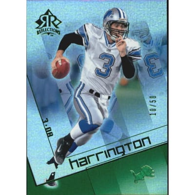 2004 Reflections Green #32 Joey Harrington