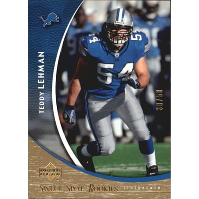 2004 Sweet Spot Gold #173 Teddy Lehman