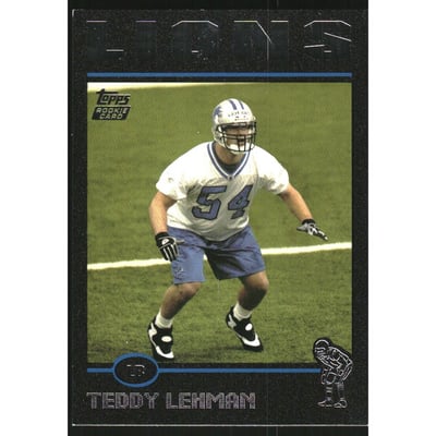 2004 Topps Black #362 Teddy Lehman