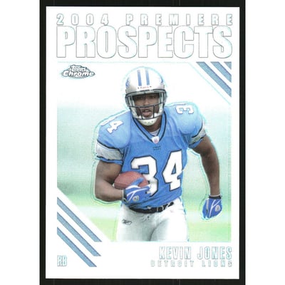 2004 Topps Chrome Premiere Prospects Refractors #PP10 Kevin Jones