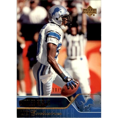 2004 Upper Deck UD Exclusive #66 Charles Rogers