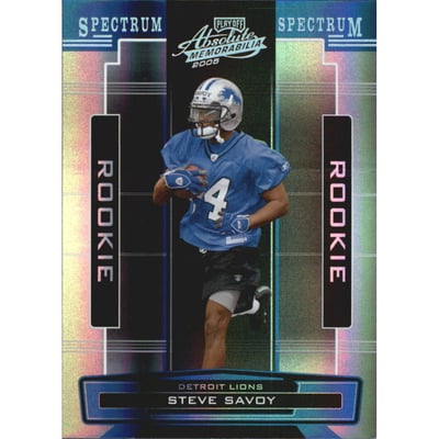 2005 Absolute Memorabilia Spectrum Silver #197 Steve Savoy