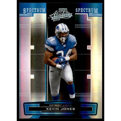 2005 Absolute Memorabilia Spectrum Silver #55 Kevin Jones