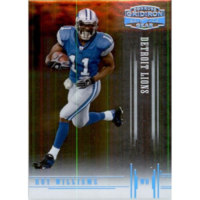 2005 Donruss Gridiron Gear Platinum Holofoil #85 Roy Williams WR