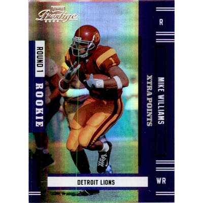 2005 Playoff Prestige Xtra Points Purple #204 Mike Williams