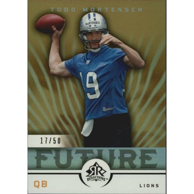 2005 Reflections Gold #147 Todd Mortensen