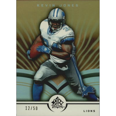 2005 Reflections Gold #31 Kevin Jones