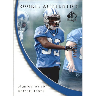 2005 SP Authentic Rookie Gold 100 #121 Stanley Wilson