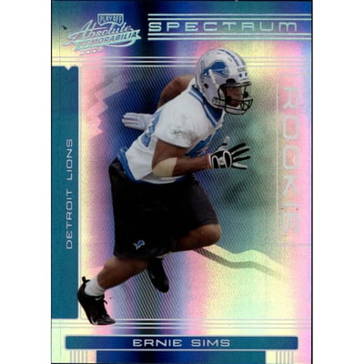 2006 Absolute Memorabilia Spectrum Silver #185 Ernie Sims