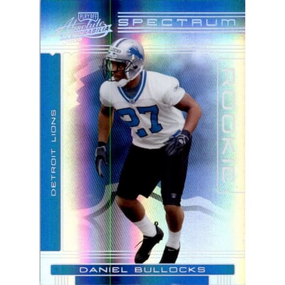 2006 Absolute Memorabilia Spectrum Silver #218 Daniel Bullocks