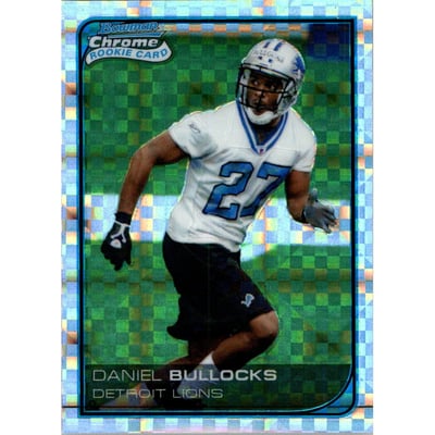 2006 Bowman Chrome Xfractors #2 Daniel Bullocks
