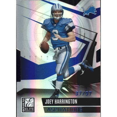 2006 Donruss Elite Aspirations #32 Joey Harrington/97