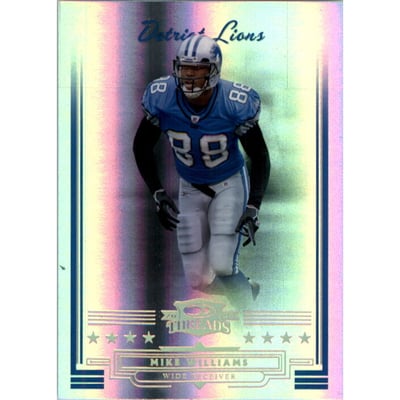 2006 Donruss Threads Gold Holofoil #8 Mike Williams