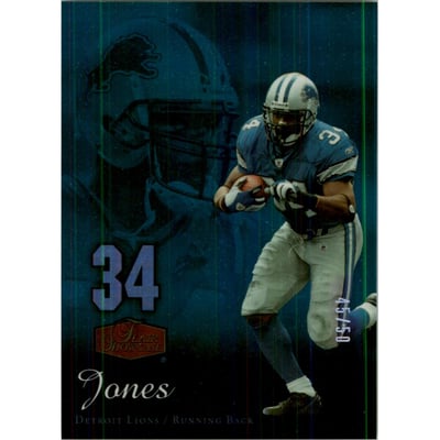 2006 Flair Showcase Emerald #32 Kevin Jones