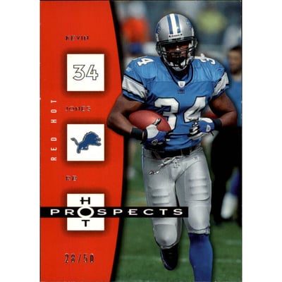 2006 Hot Prospects Red Hot #32 Kevin Jones