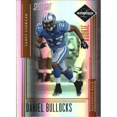 2006 Leaf Limited Bronze Spotlight #170 Daniel Bullocks