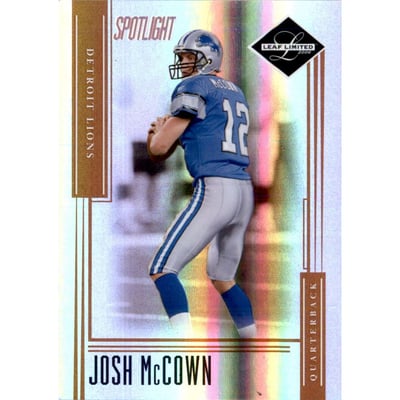 2006 Leaf Limited Bronze Spotlight #65 Josh McCown