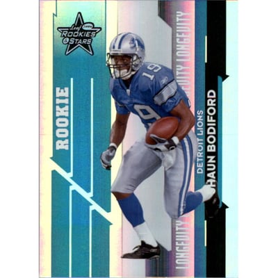 2006 Leaf Rookies and Stars Longevity Holofoil Parallel #194 Shaun Bodiford