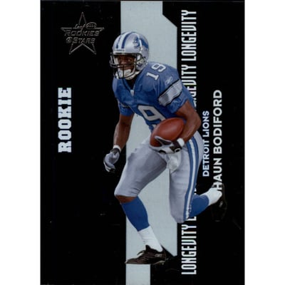 2006 Leaf Rookies and Stars Longevity Silver Parallel #194 Shaun Bodiford