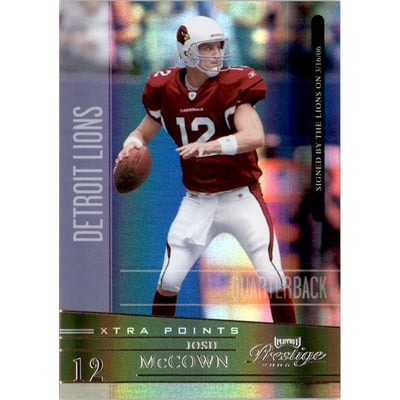 2006 Playoff Prestige Xtra Points Green #3 Josh McCown